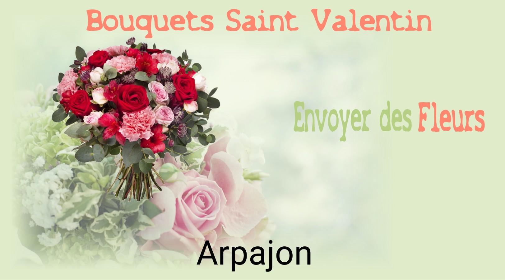 Roses de Saint-Valentin livrées à Arpajon